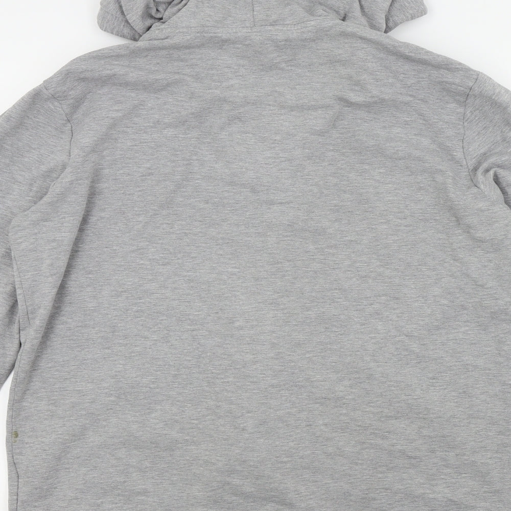 Samsoe & Samsoe Mens Grey   Full Zip Hoodie Size XL