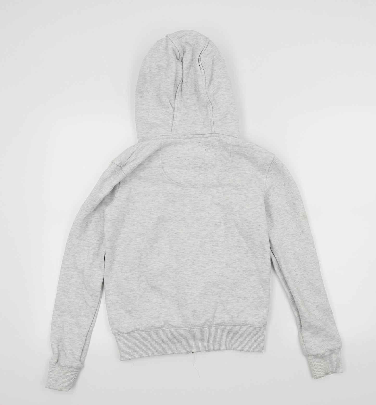 SoulCal&Co Boys Grey Colourblock  Full Zip Hoodie Size 8 Years