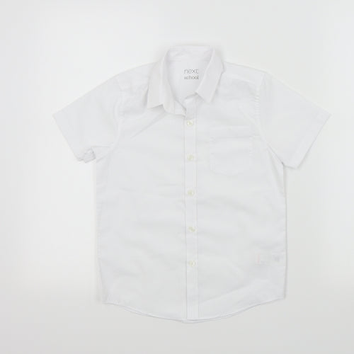 NEXT Boys White   Basic Button-Up Size 7 Years