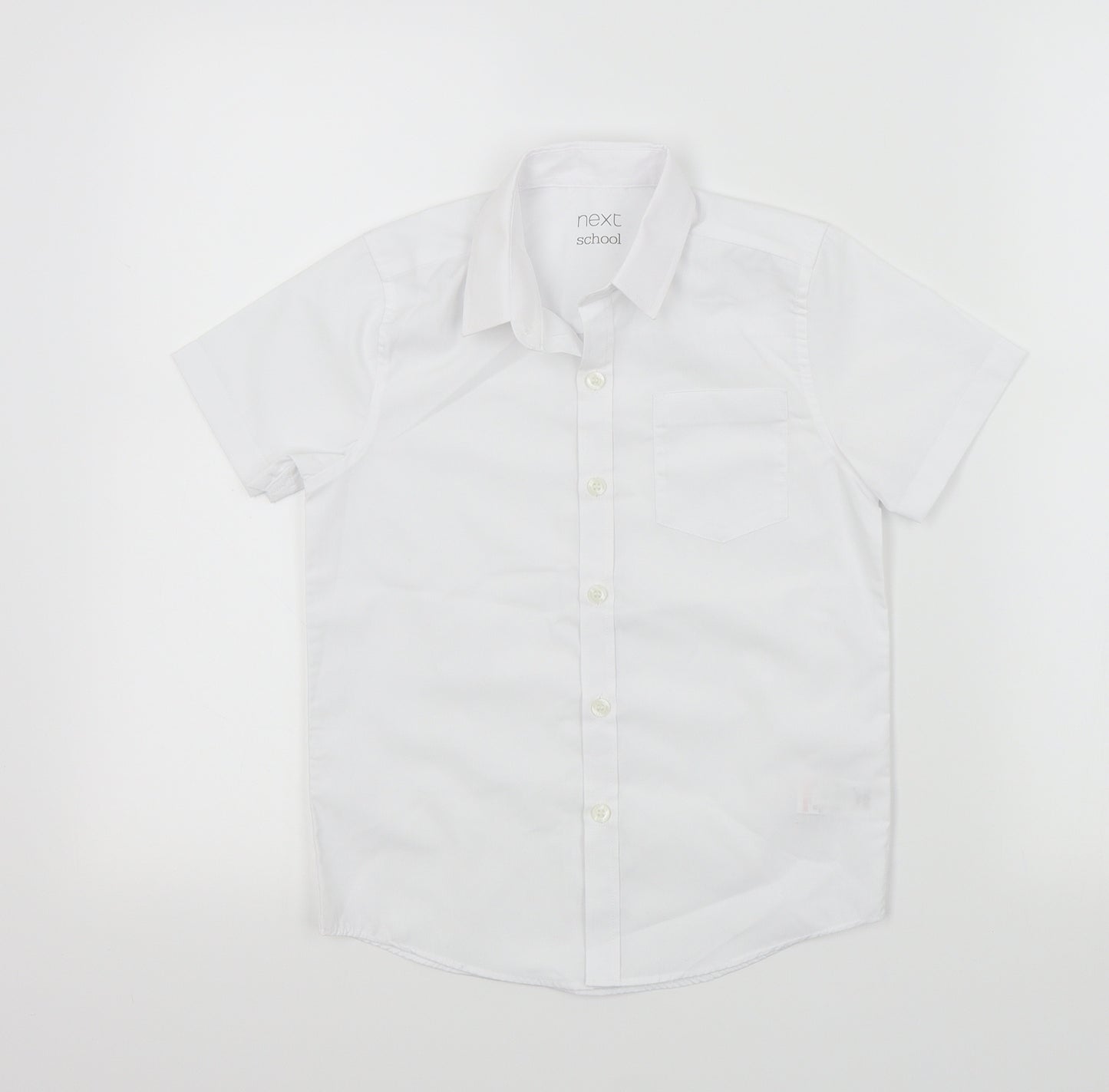 NEXT Boys White   Basic Button-Up Size 7 Years