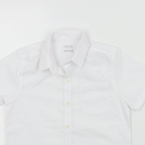 NEXT Boys White   Basic Button-Up Size 7 Years