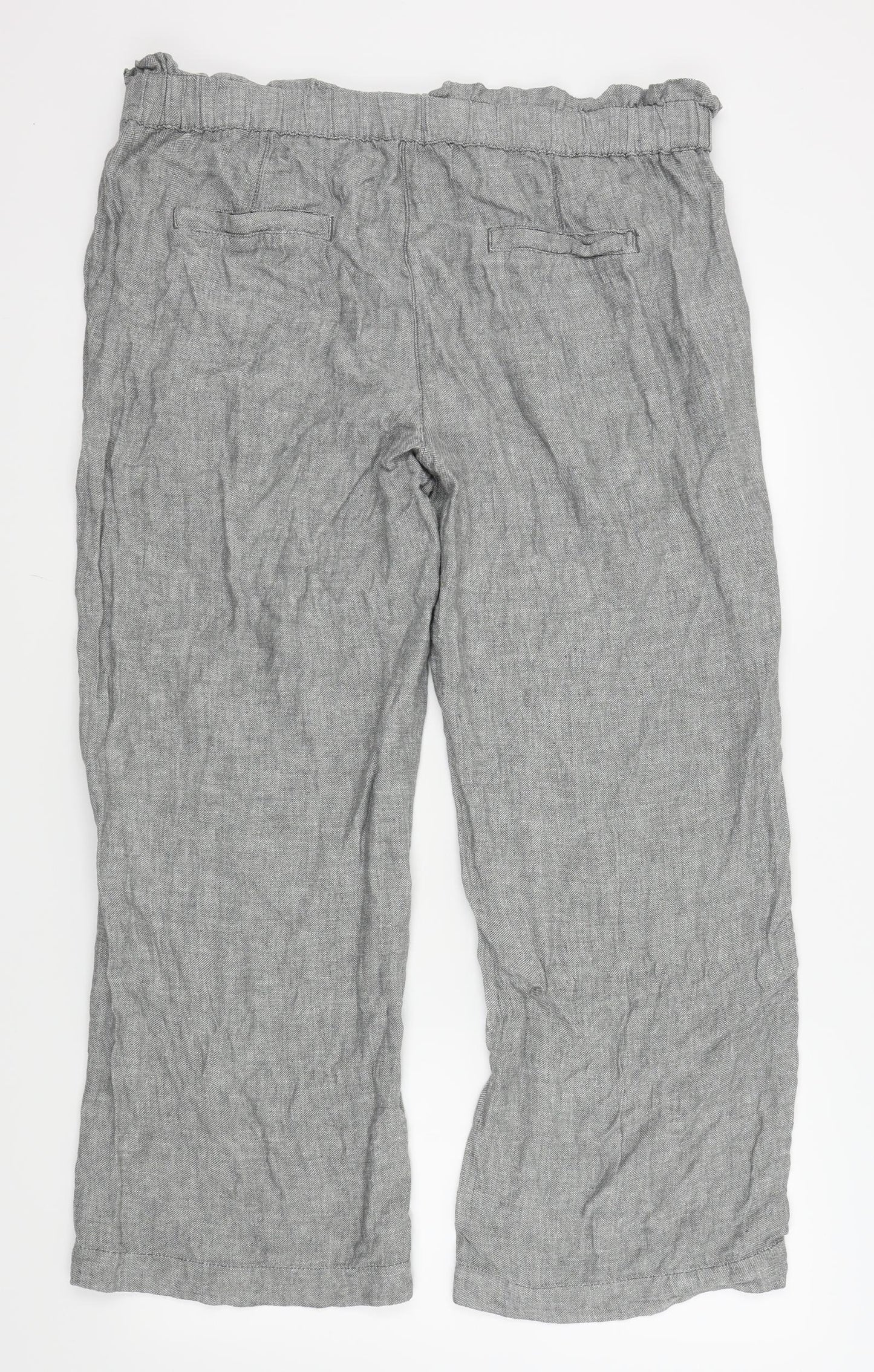George Womens Grey   Trousers  Size 18 L27 in