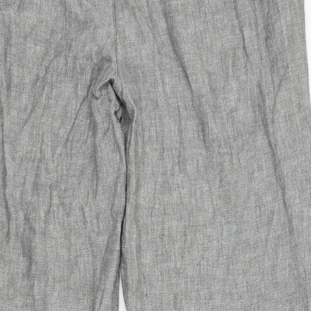 George Womens Grey   Trousers  Size 18 L27 in
