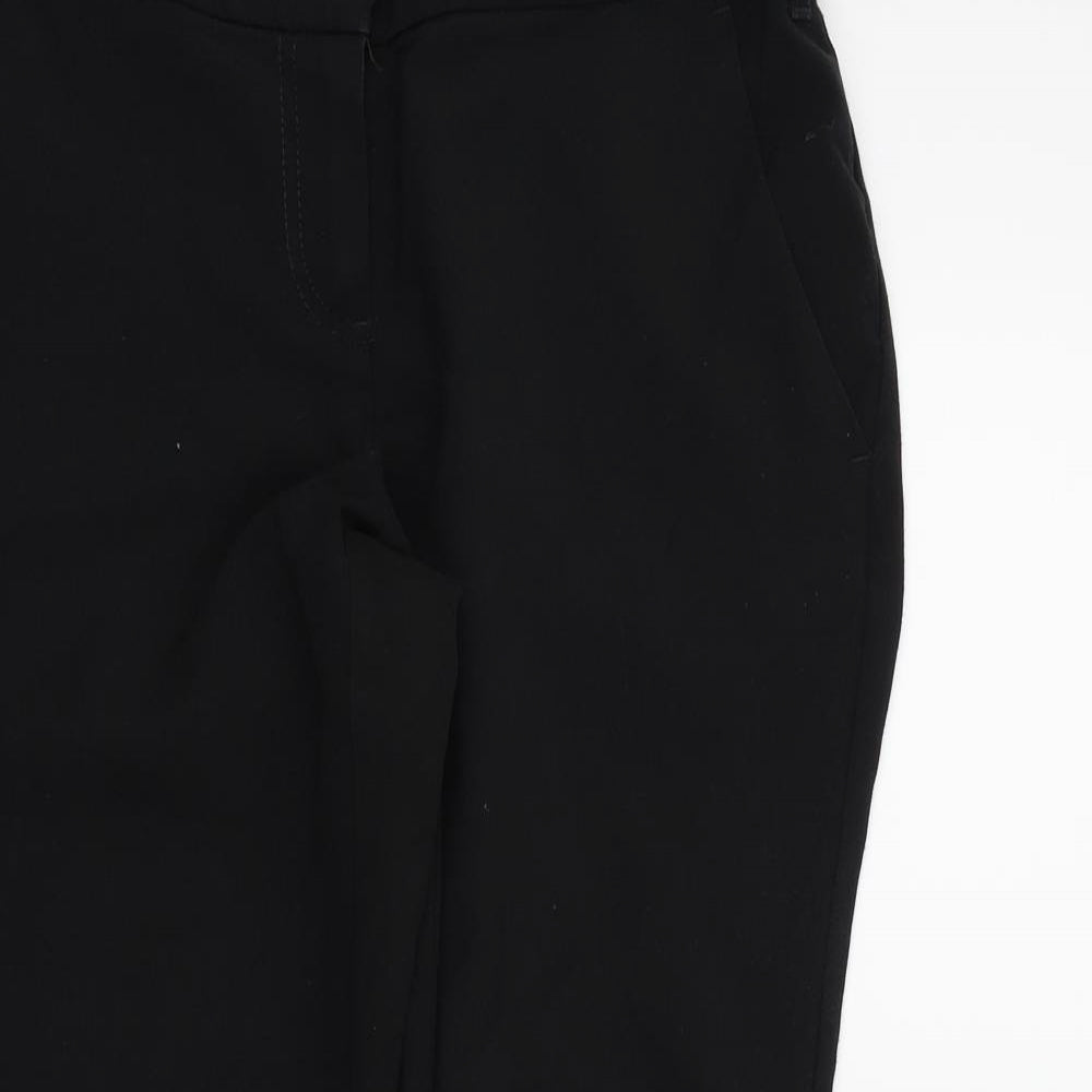 NEXT Womens Black   Trousers  Size 10 L29 in