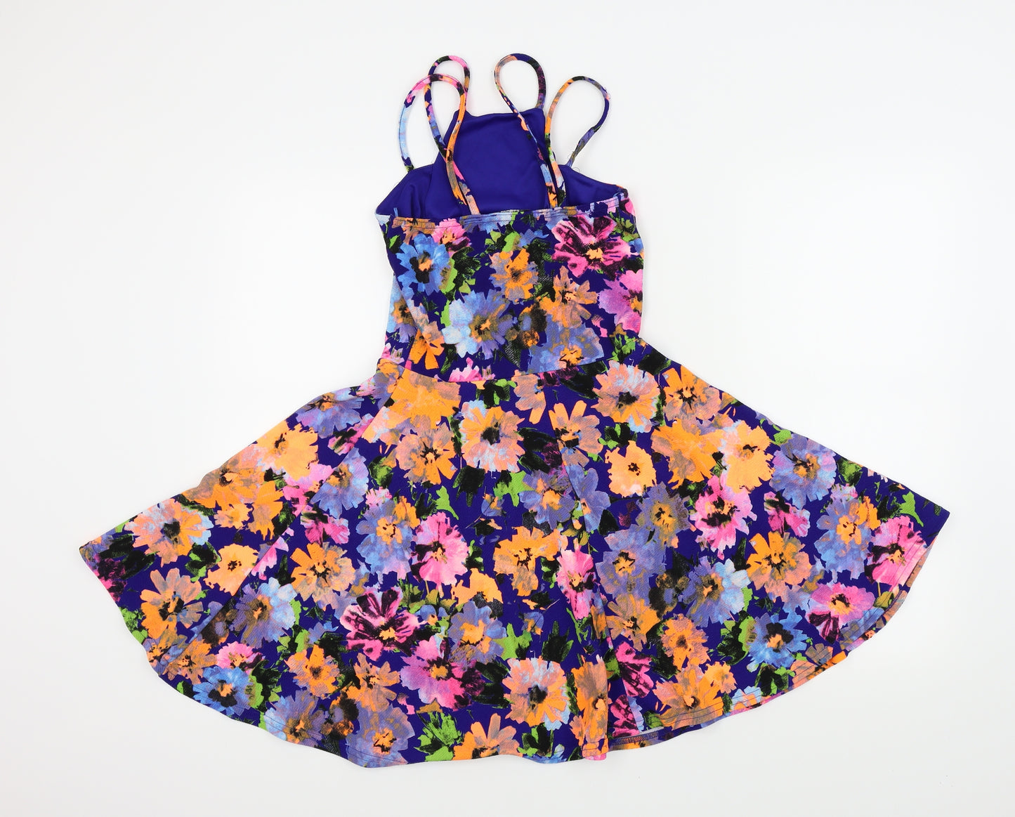 Quiz Girls Multicoloured Floral  Fit & Flare  Size 13-14 Years
