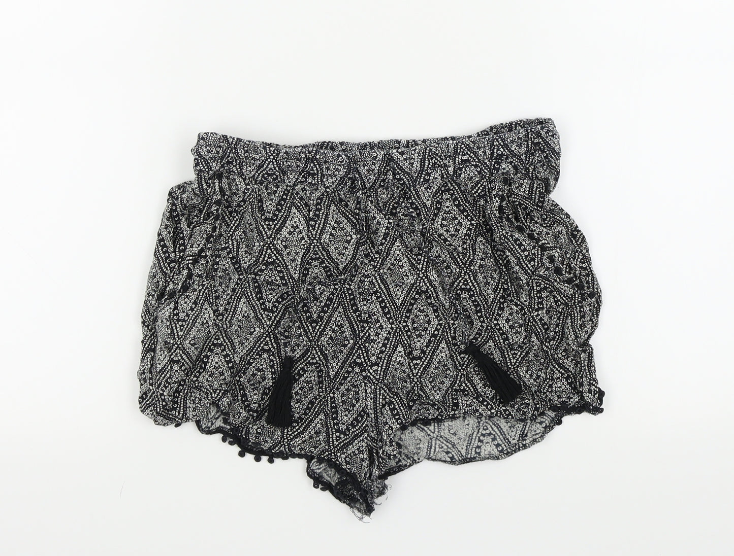 Primark Womens Black   Bermuda Shorts Size 10