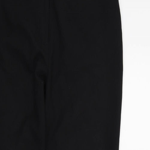 F&F Womens Black Houndstooth  Trousers  Size 10 L26 in