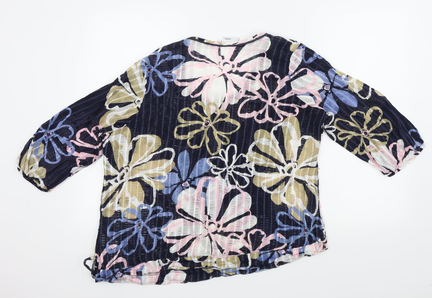 NEXT Womens Multicoloured Floral  Basic Blouse Size 18
