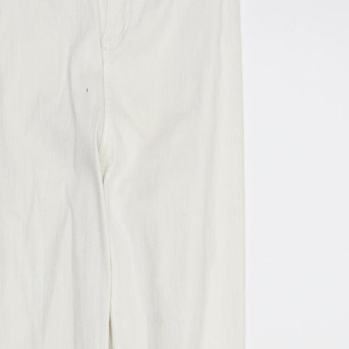 Topshop Womens White   Skinny Jeans Size 26 L29 in