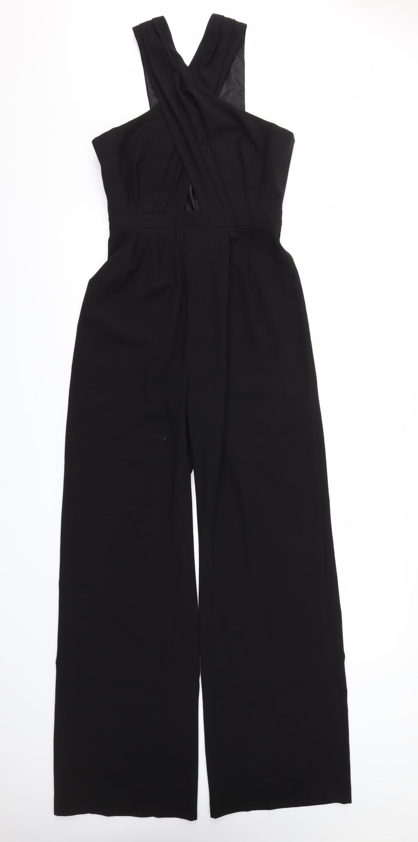 ASOS Womens Black   Jumpsuit One-Piece Size 10 L30 in