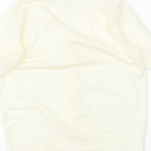 Preworn Womens Ivory   Cardigan Jumper Size L