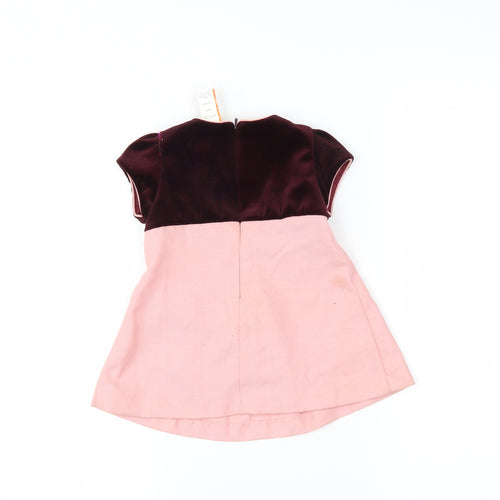 Preworn Boys Pink   Shift  Size 12 Months