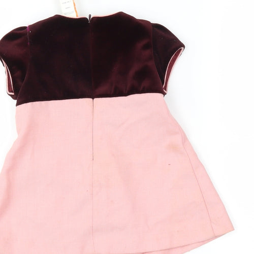 Preworn Boys Pink   Shift  Size 12 Months