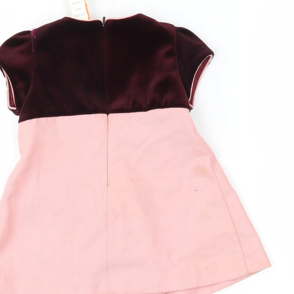 Preworn Boys Pink   Shift  Size 12 Months