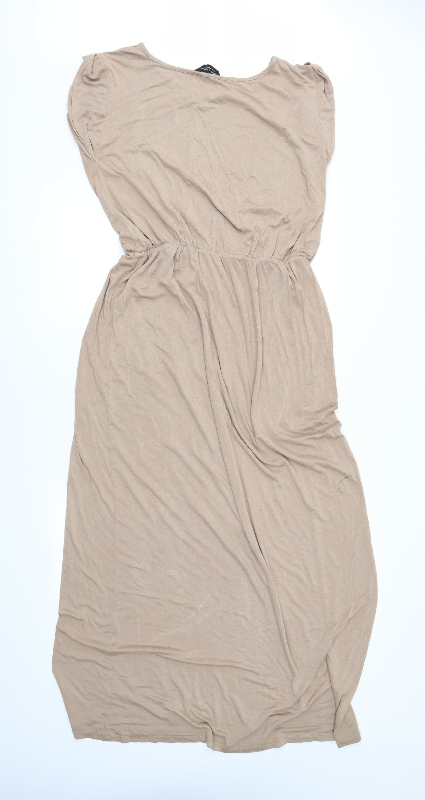 Dorothy Perkins Womens Brown   T-Shirt Dress  Size 14
