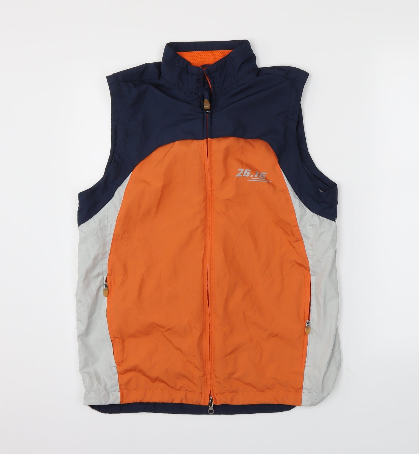 Crane Sports Mens Blue   Gilet Jacket Size S