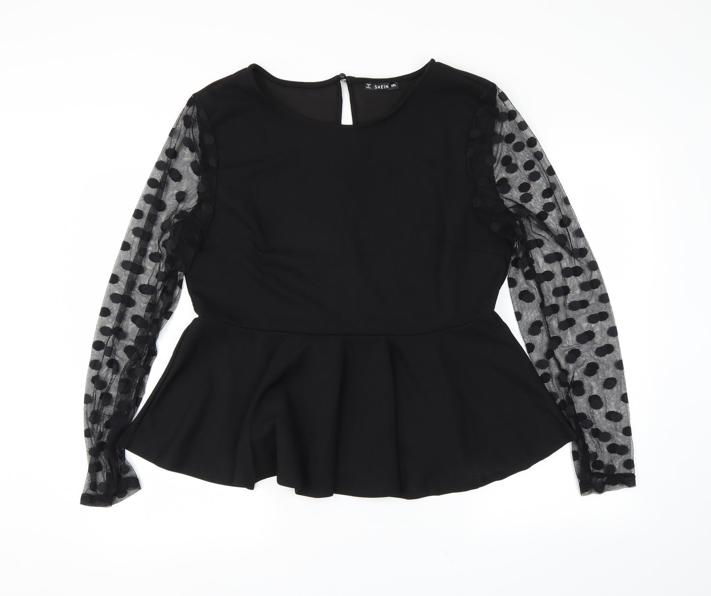SheIn Womens Black   Basic Blouse Size XL