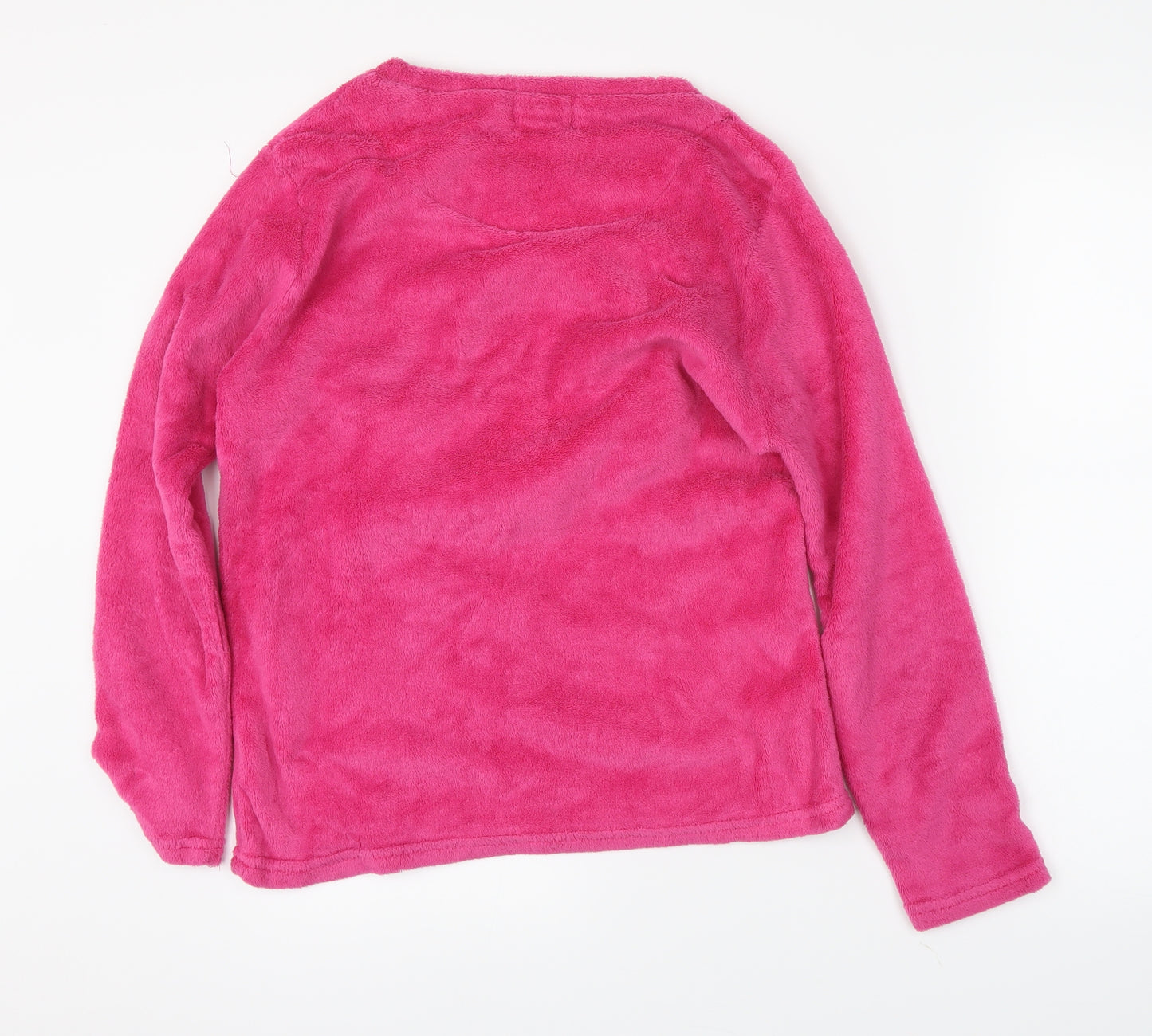 Primark Womens Pink Solid  Capri Pyjama Top Size M