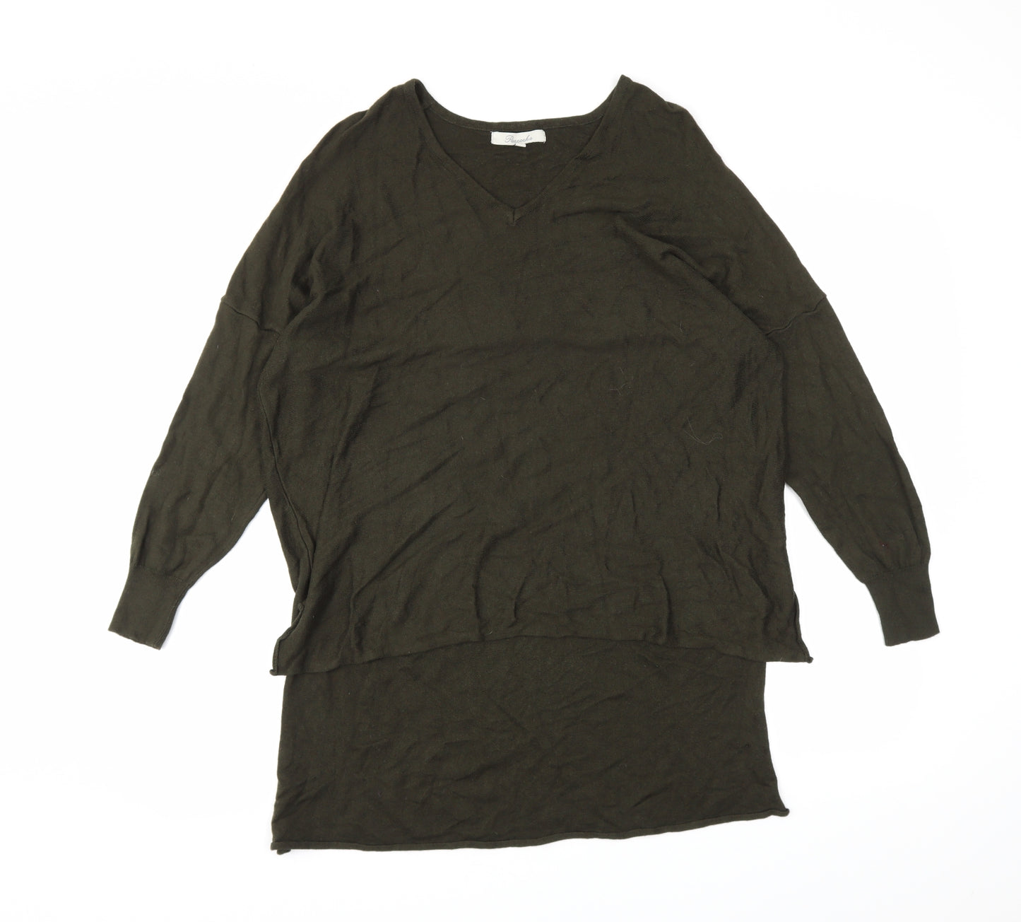 Peacocks Womens Green   Tunic Jumper