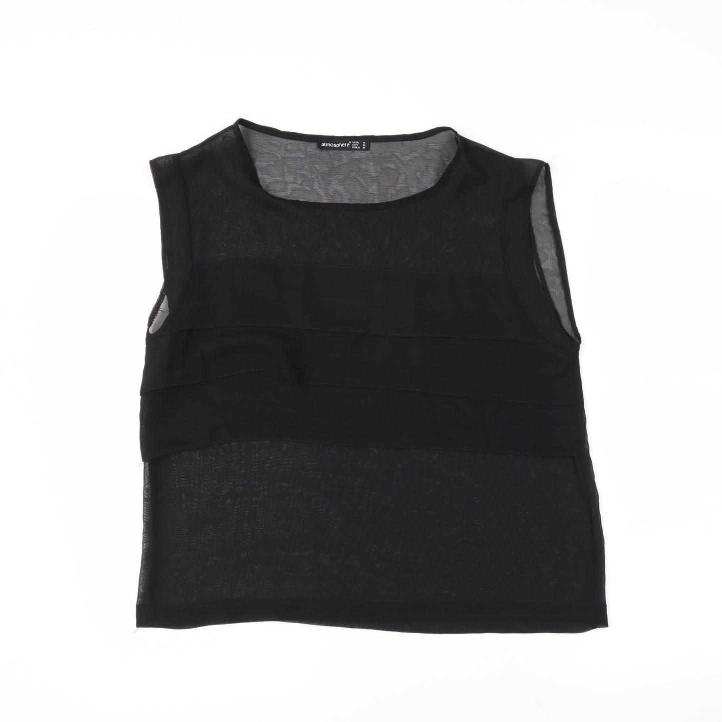 atmosphere` Womens Black   Basic Tank Size 14