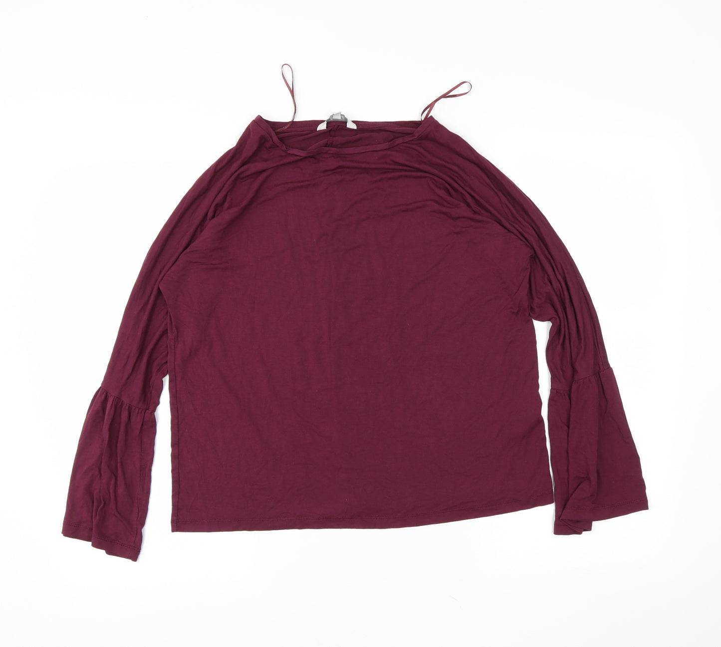 eacocks Womens Purple   Basic Blouse Size 16