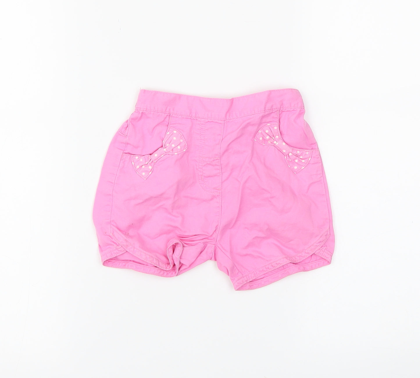bambini Girls Pink   Cropped Leggings Size 12-18 Months
