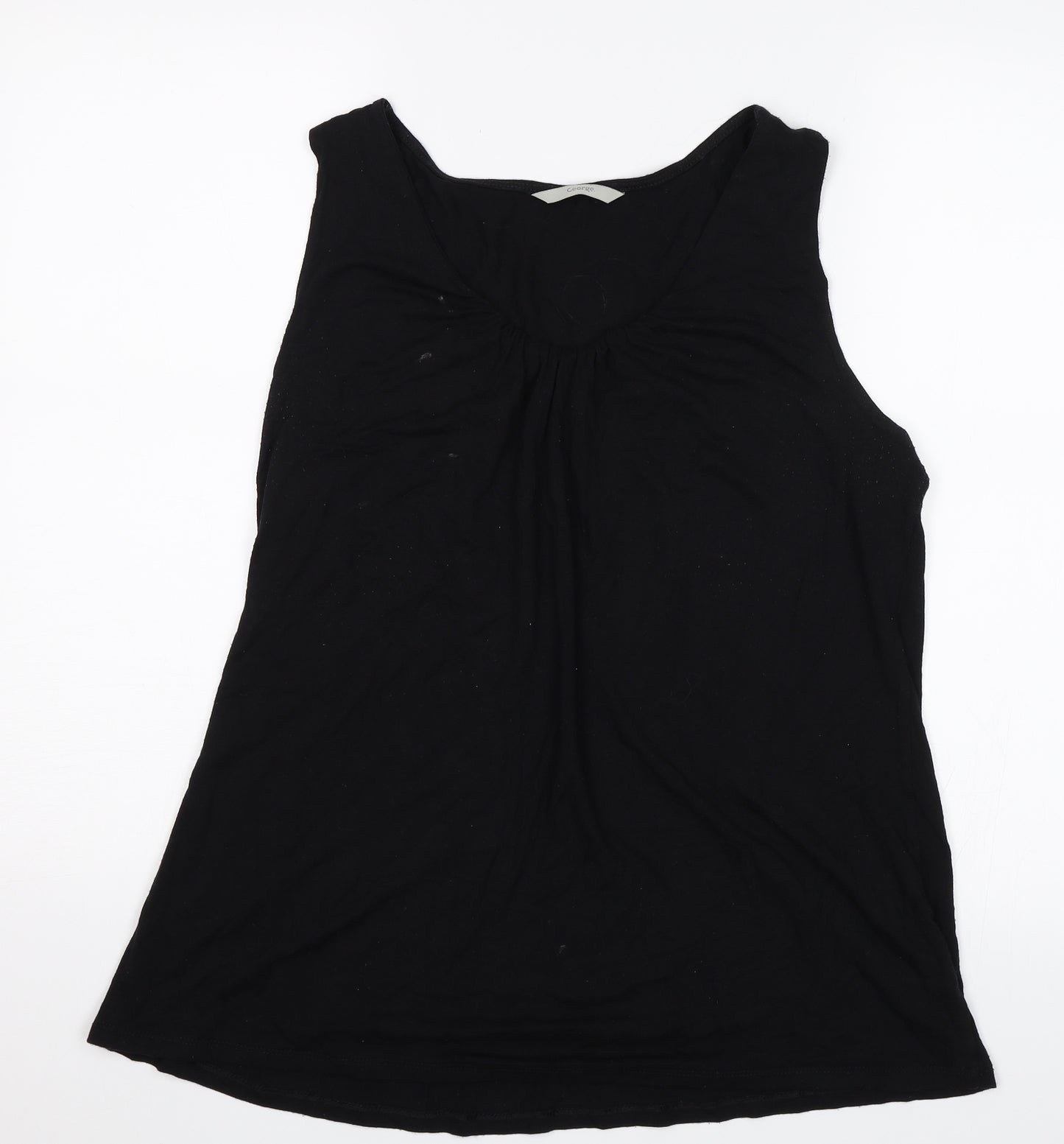 George Womens Black   Basic Tank Size 18