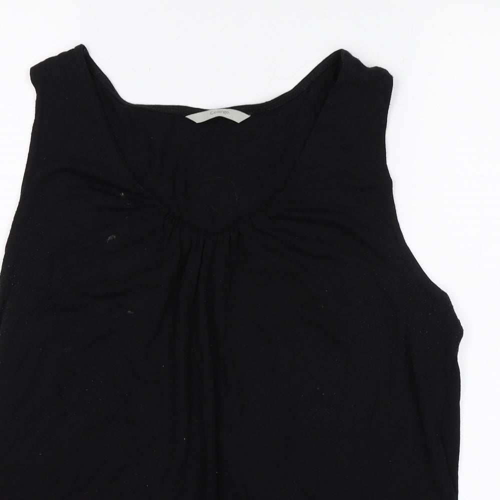 George Womens Black   Basic Tank Size 18