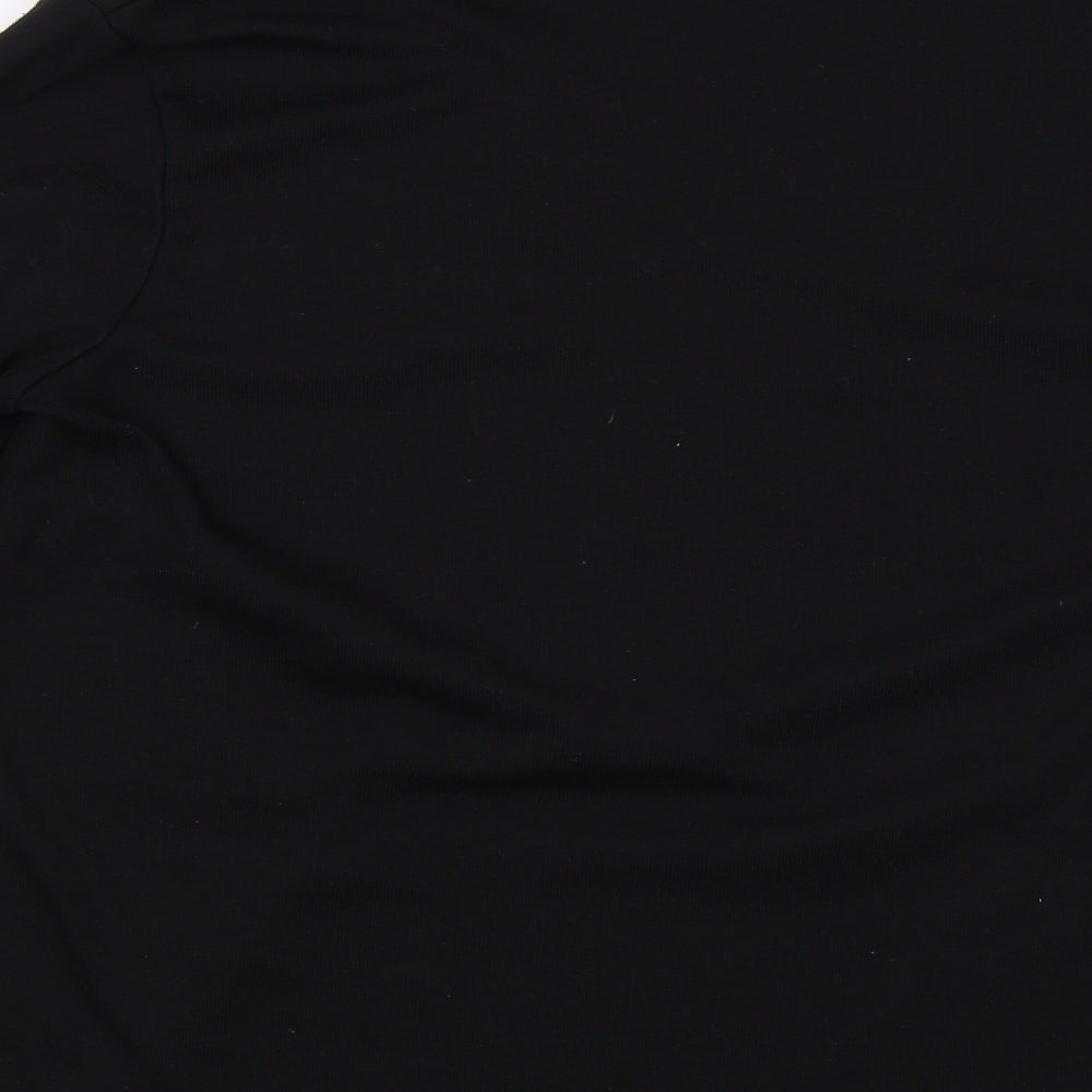 Emreco Womens Black   Jersey T-Shirt Size 12