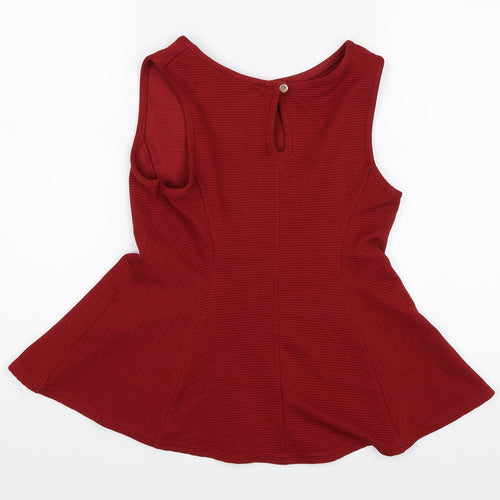Atmosphere Womens Red   Basic Blouse Size 10