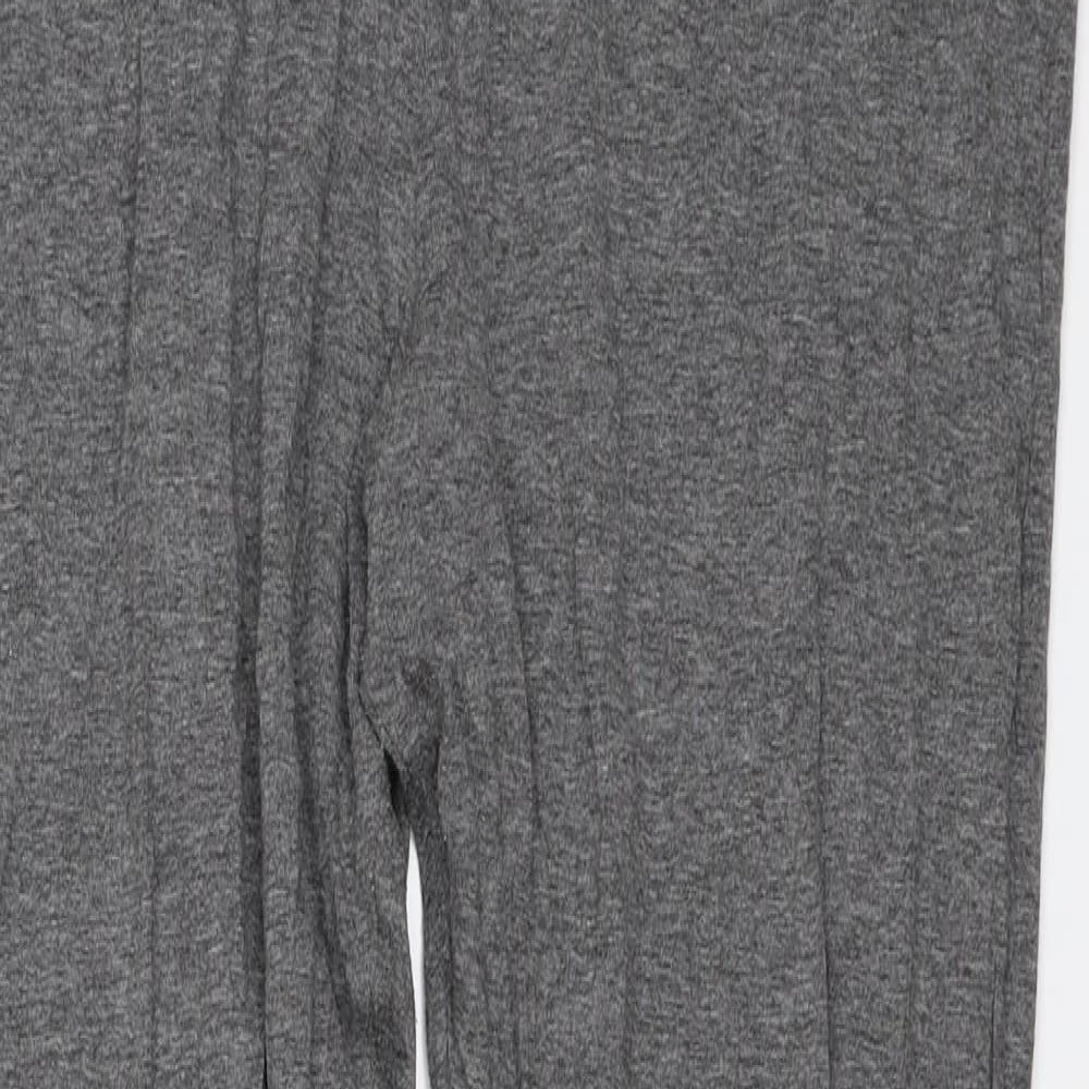 Autograph Womens Grey   Cropped Leggings Size 14 L23 in