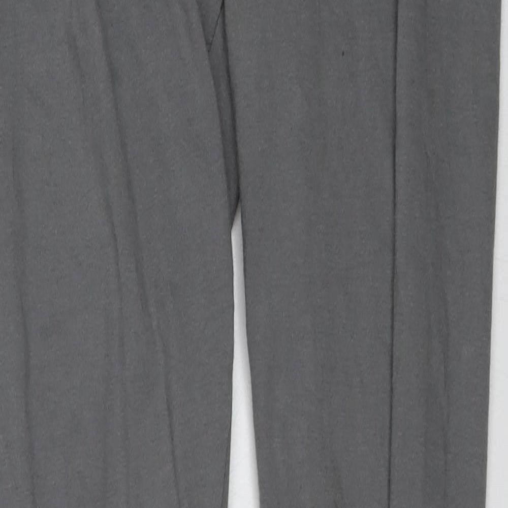 PRETTYLITTLETHING Womens Grey   Jogger Leggings Size 8 L26 in