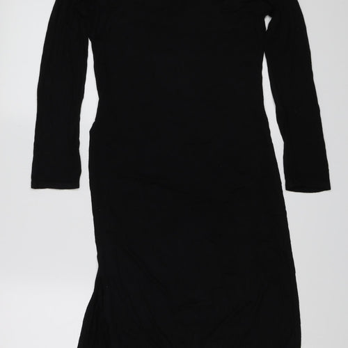 O.K. Womens Black   Bodycon  Size S