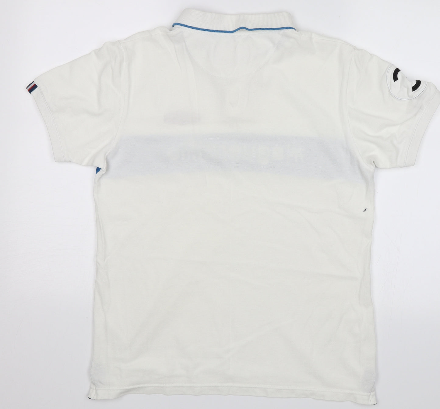 Jaguar Mens White    Polo Size M  - #jaguarmille