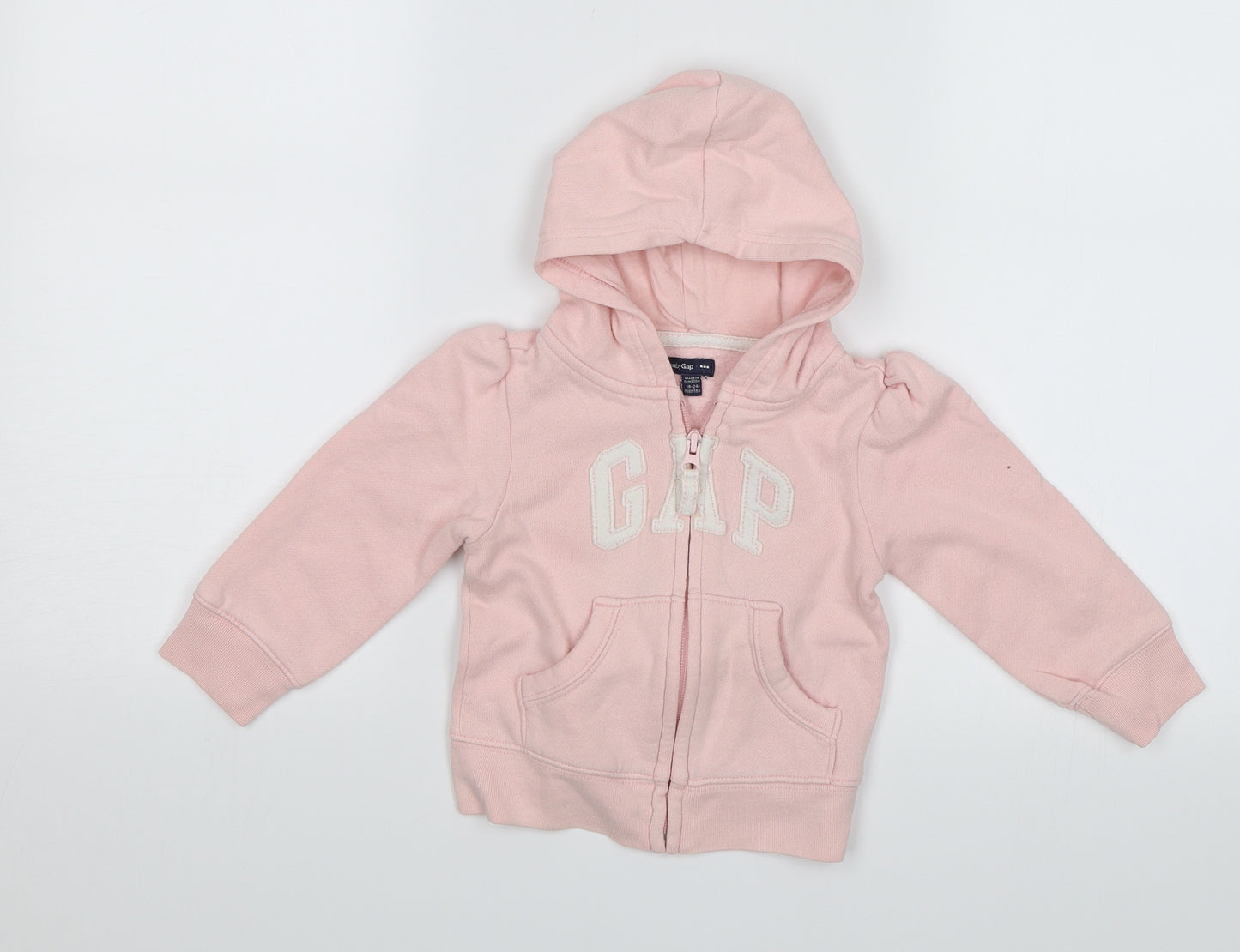 Gap Baby Pink   Full Zip Jumper Size 18-24 Months