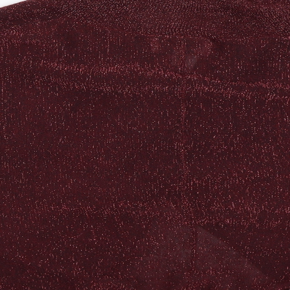 NEXT Womens Red   Cardigan Jumper Size 14