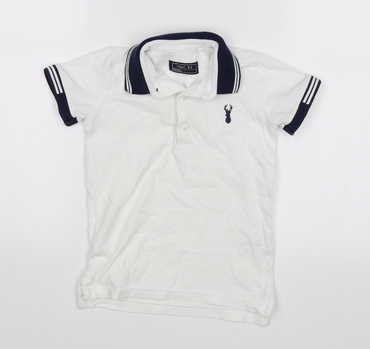 NEXT Boys White   Basic Polo Size 3 Years