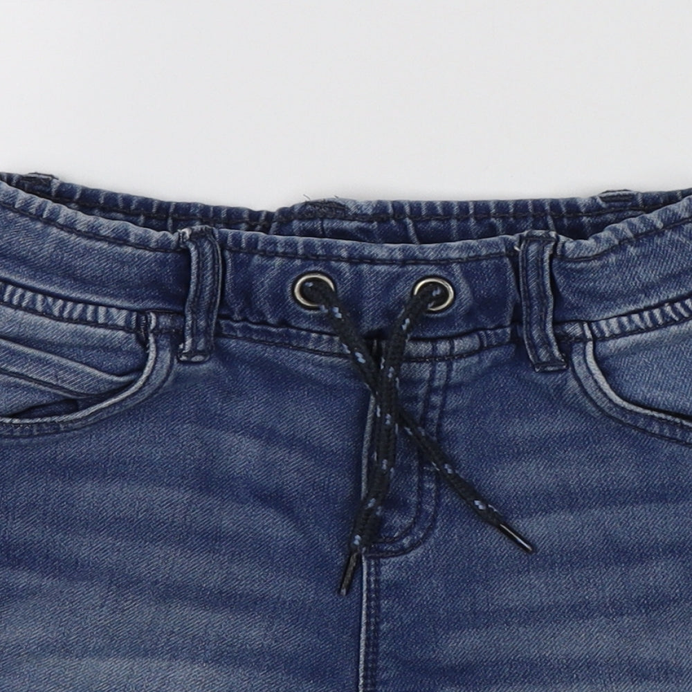 TU Boys Blue   Chino Shorts Size 3-4 Years