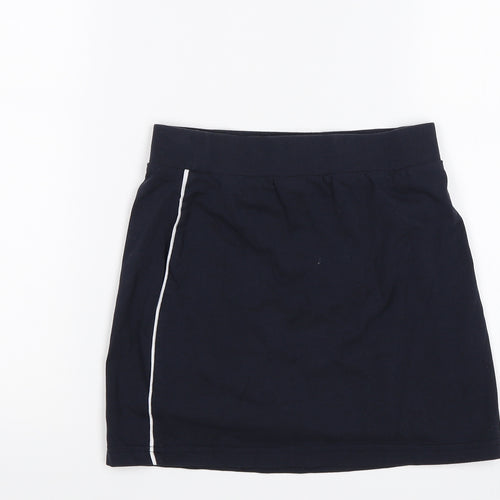 TU Girls Blue   Straight & Pencil Skirt Size 9 Years - School