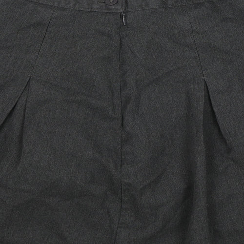 M&S Girls Grey   Straight & Pencil Skirt Size 11-12 Years - School