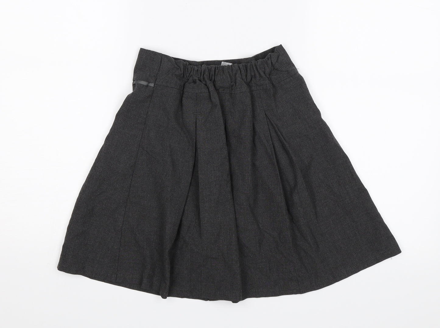 TU Girls Grey   Straight & Pencil Skirt Size 9 Years - School