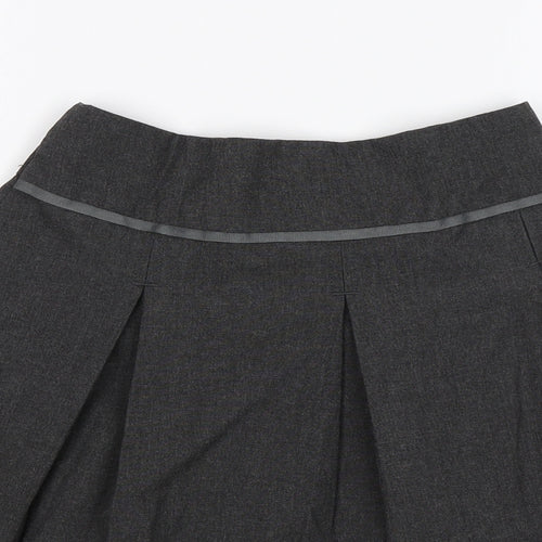 TU Girls Grey   Straight & Pencil Skirt Size 9 Years - School