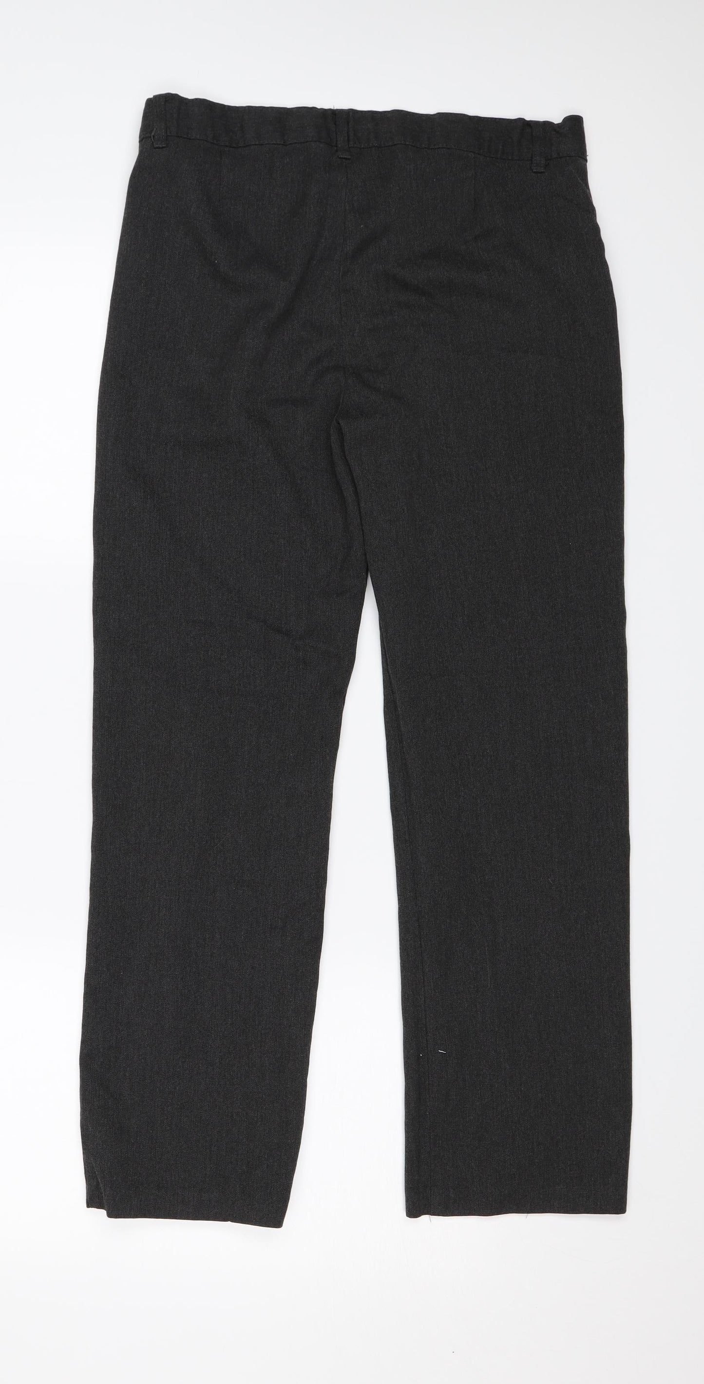 F&F Boys Grey   Dress Pants Trousers Size 12-13 Years - School
