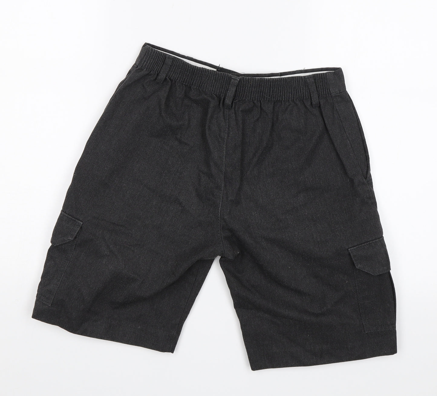 Zeco Boys Grey   Cargo Shorts Size 11-12 Years - School
