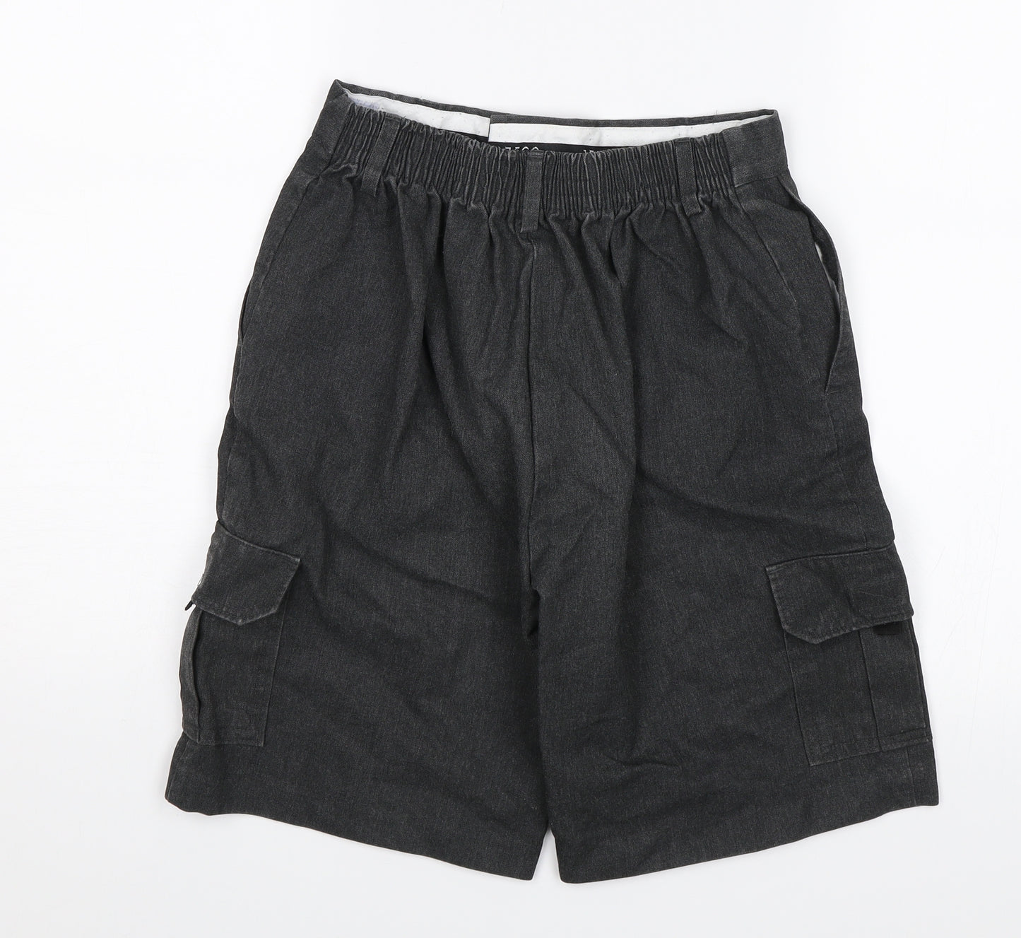 Zeco Boys Grey   Cargo Shorts Size 11-12 Years - School