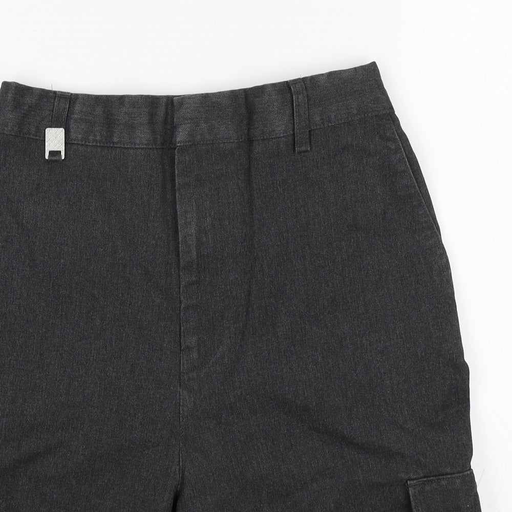Zeco Boys Grey   Cargo Shorts Size 11-12 Years - School