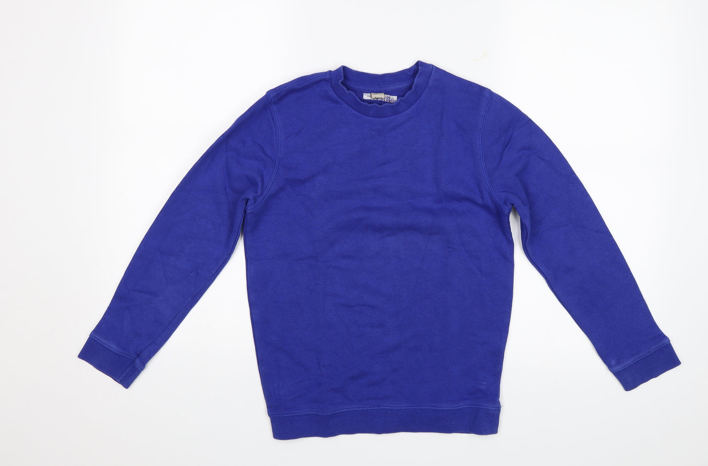 TU Boys Blue   Pullover Jumper Size 8 Years  - school