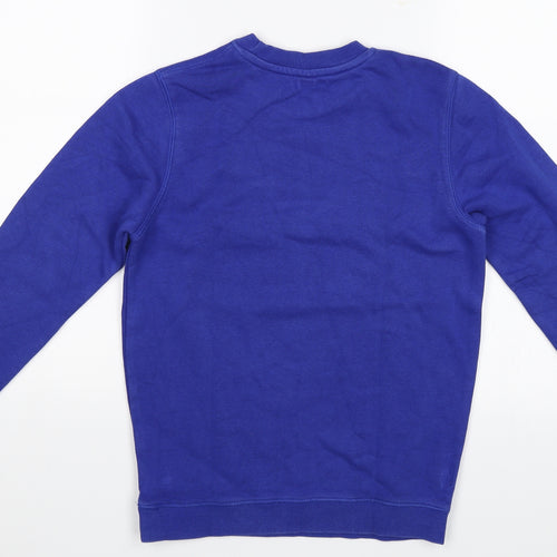 TU Boys Blue   Pullover Jumper Size 8 Years  - school