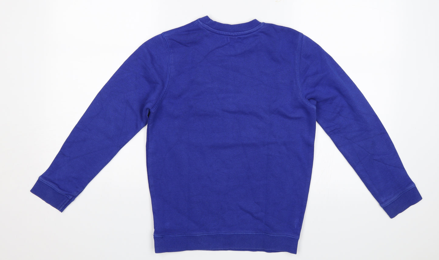 TU Boys Blue   Pullover Jumper Size 8 Years  - school