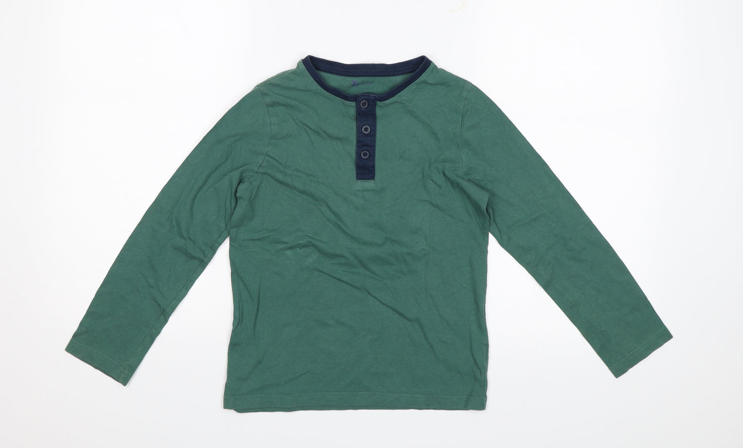 TU Boys Green   Jersey T-Shirt Size 8 Years